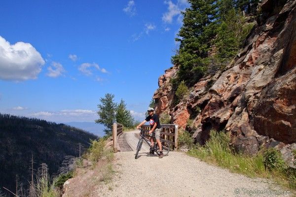 Photo of Cycling at Myra Canon: Kelowna, British Colombia 3/10 by Dina and Ryan