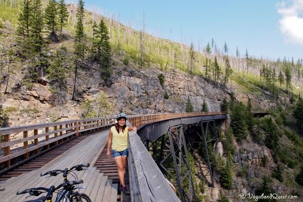 Photo of Cycling at Myra Canon: Kelowna, British Colombia 4/10 by Dina and Ryan