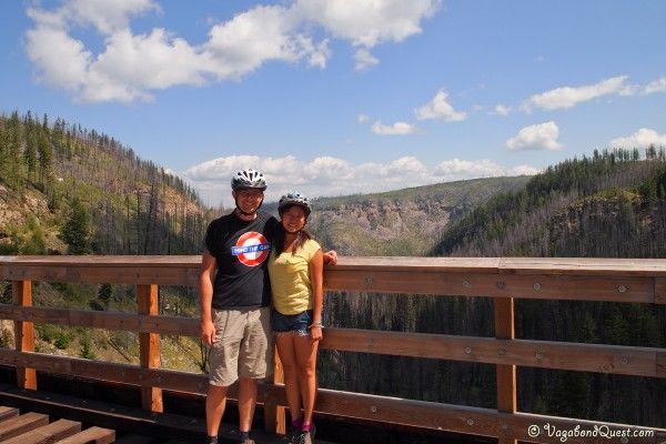 Photo of Cycling at Myra Canon: Kelowna, British Colombia 5/10 by Dina and Ryan