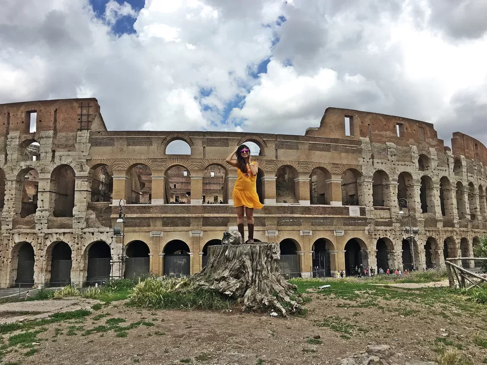 Photo of Colosseum, Piazza del Colosseo, Rome, Metropolitan City of Rome, Italy by Madhumita Chakravarty