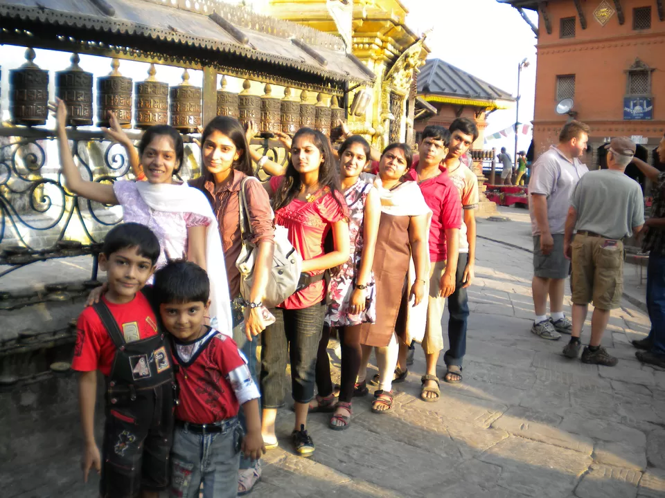 Photo of Swayambhu Stupa, Kathmandu, Nepal by abhishek mittal