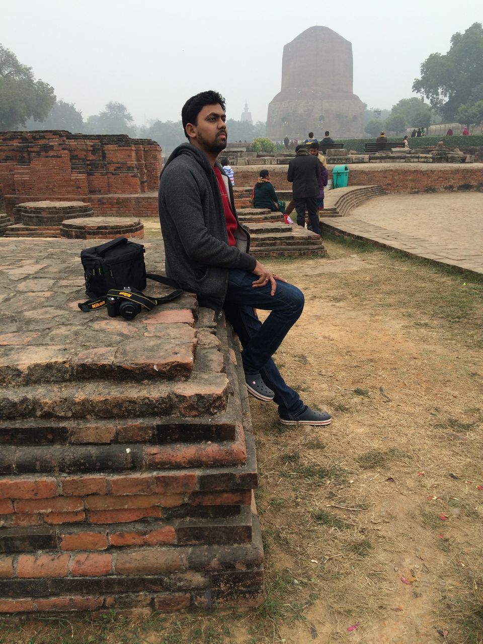 Photo of Excavated Site Road, Rajghat, Varanasi, Uttar Pradesh, India by NIKHIL JAIN