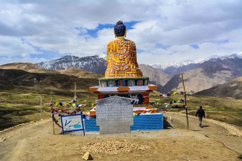 Photo of Langza Buddha Statue, Hikam, Himachal Pradesh, India by NIKHIL JAIN