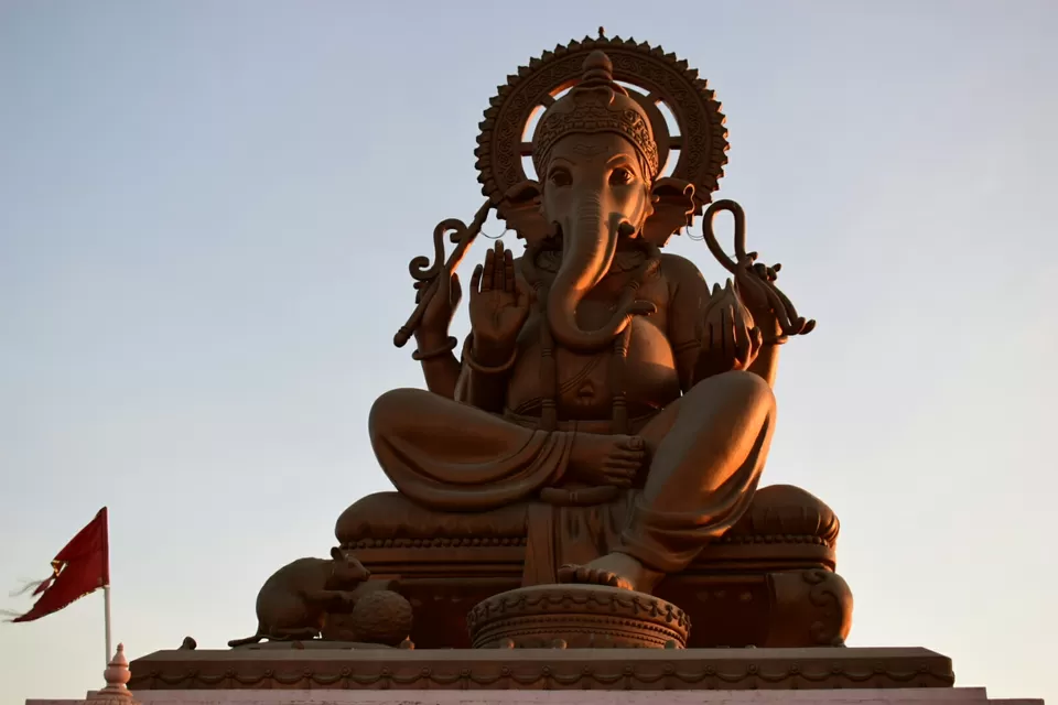 Photo of Sunset view, Birla Ganesh Temple by Ashwin Joseph