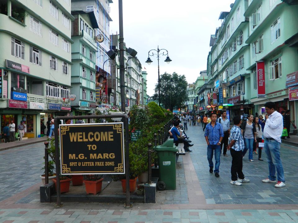 Photo of MG Marg, Vishal Gaon, Gangtok, Sikkim, India by SHIMOJ