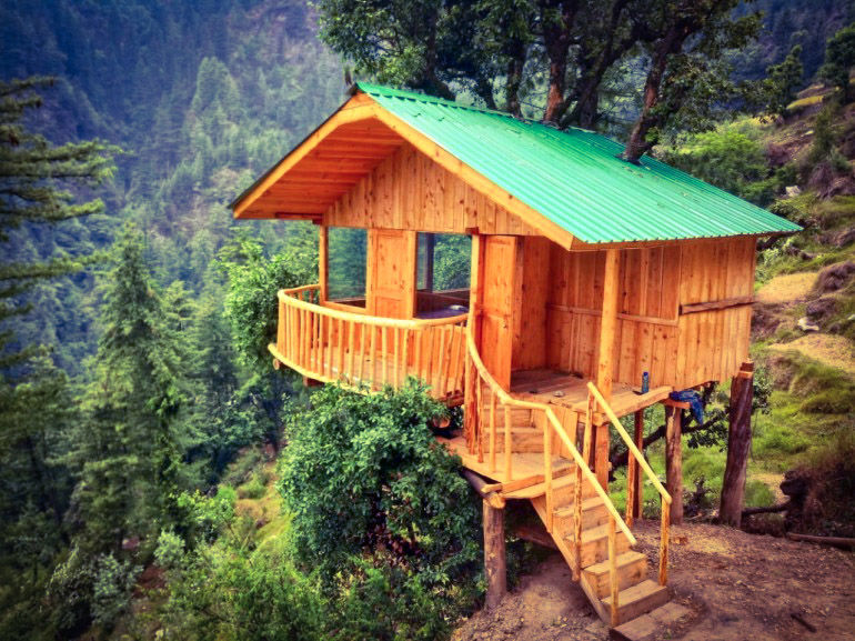 Eight Unknown Himalayan Tree-houses that one can experience during the
