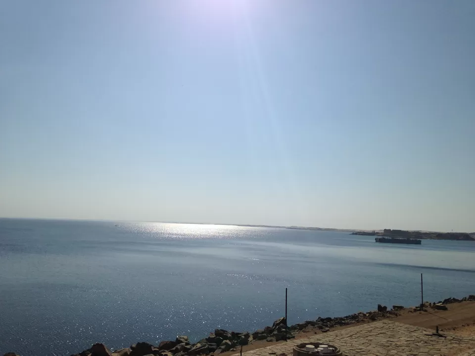 Photo of Lake Nasser by Sharmistha Chaudhuri