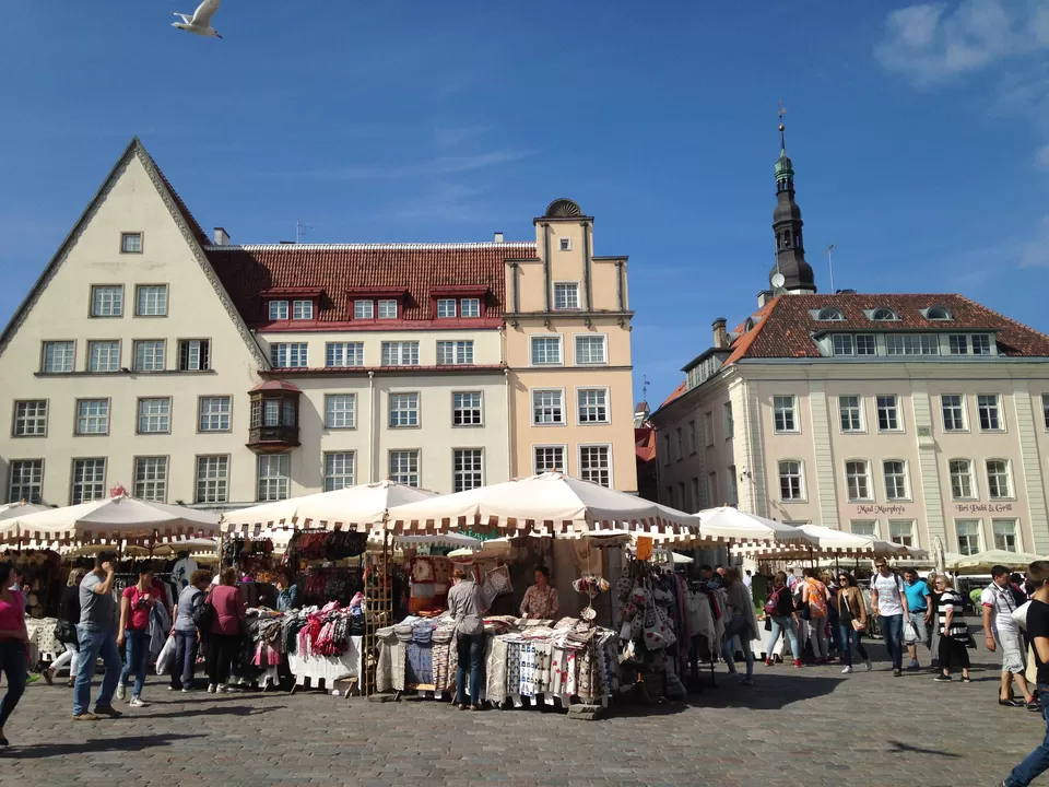 Photo of Raekoja plats, Tallinn, Estonia by Sharmistha Chaudhuri