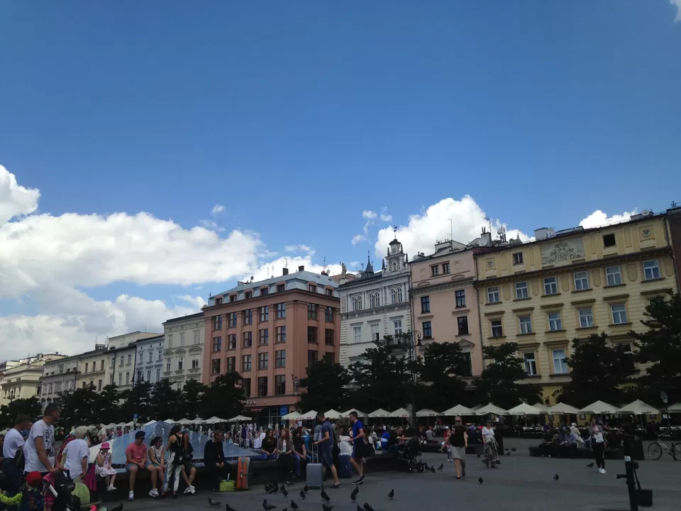 Photo of Rynek Główny, Kraków, Poland by Sharmistha Chaudhuri
