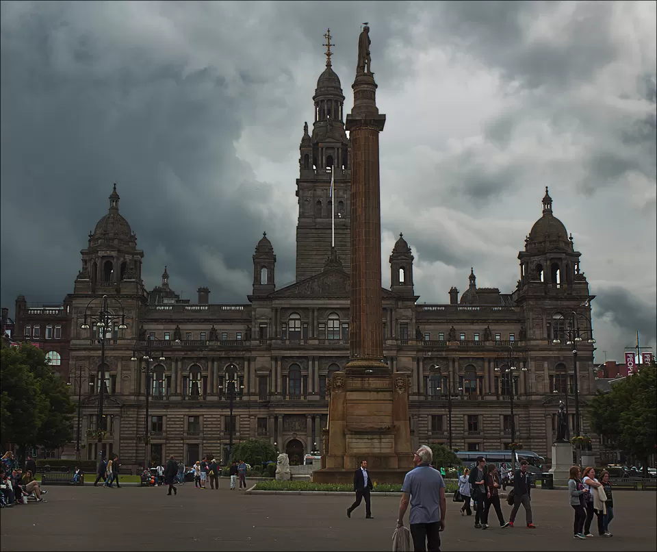 Photo of George Square, Glasgow, United Kingdom by Sharmistha Chaudhuri