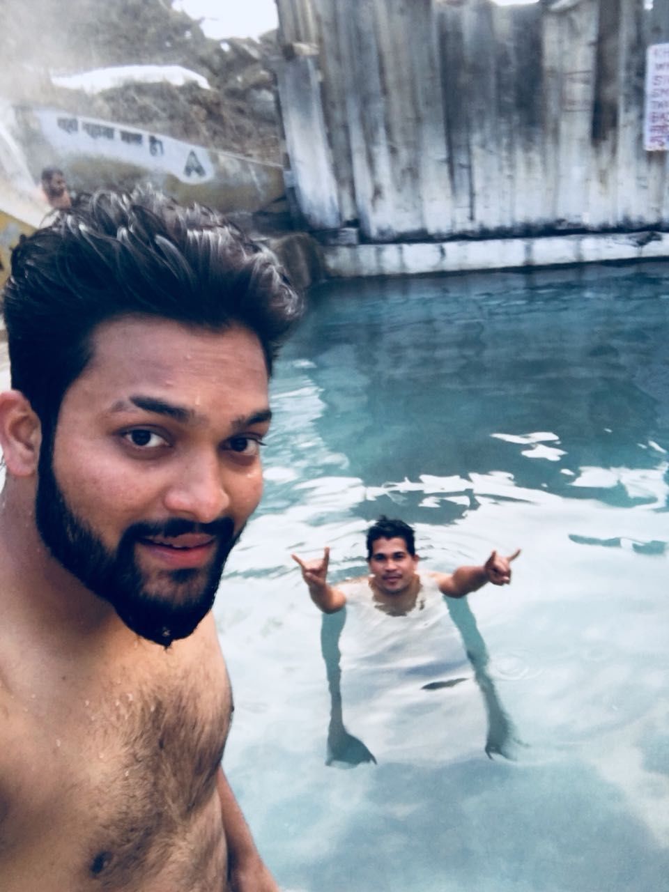 Photo of Kheer Ganga Hot Water Spring, Kullu, Himachal Pradesh, India by Vivek Zode