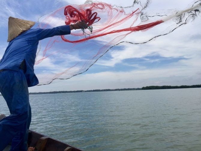 Photo of Fishing and Basket Boat Eco-tour in Hoi An | Vietnam | Can Travel Will Travel 9/21 by Tanya.Korteling