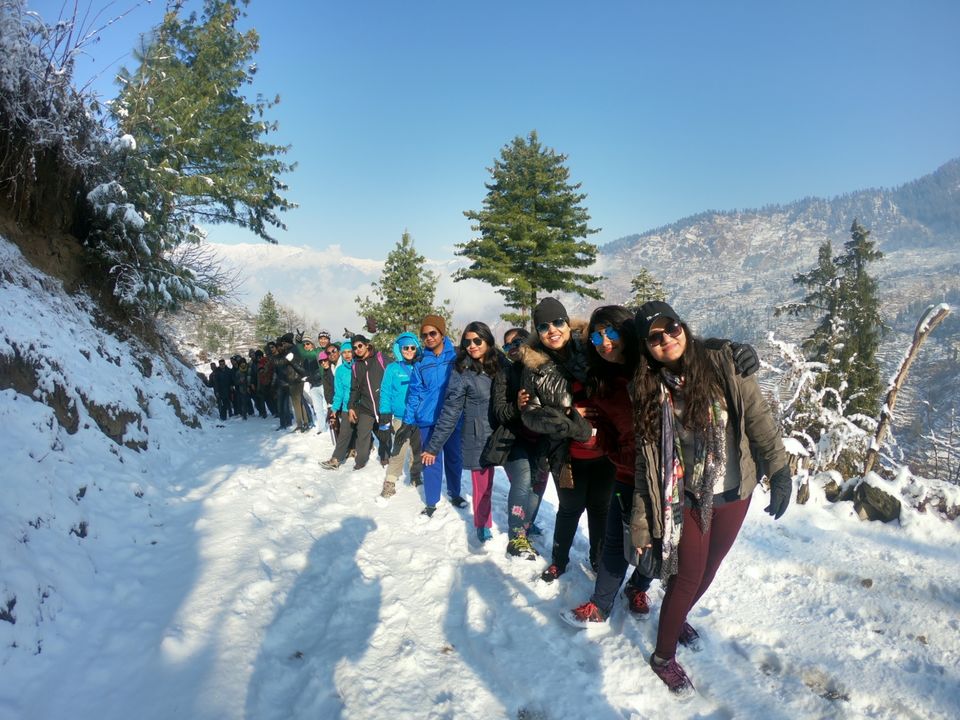 Photo of Snow trek in Sterling Forest, Manali by rituparna saha