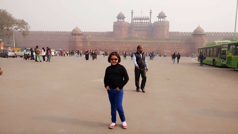 Photo of Delhi with my Daughter by rituparna saha