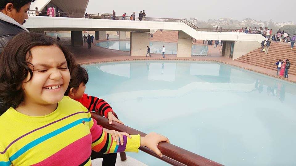 Photo of Delhi with my Daughter by rituparna saha