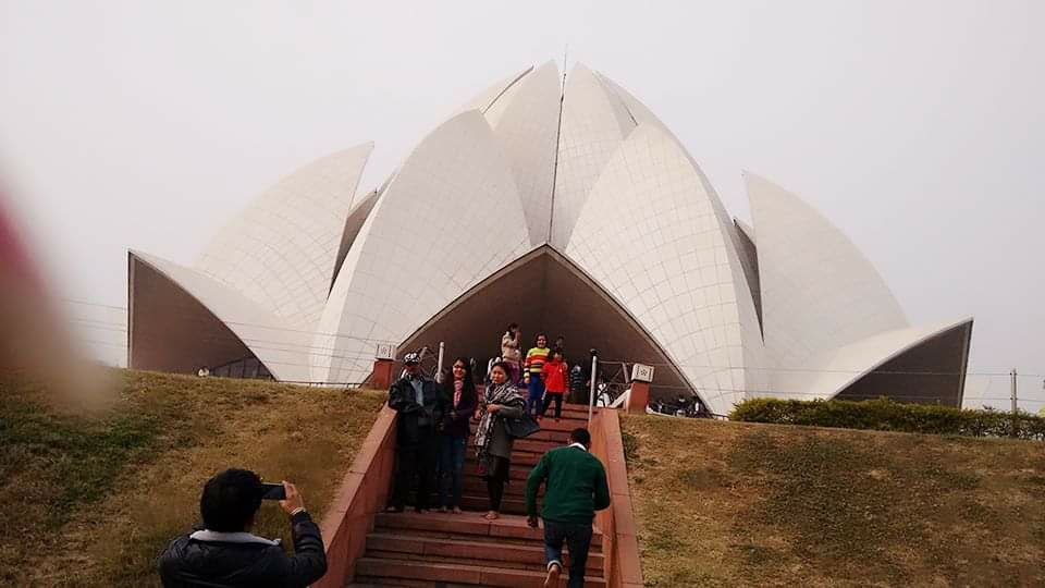 Photo of Delhi with my Daughter by rituparna saha