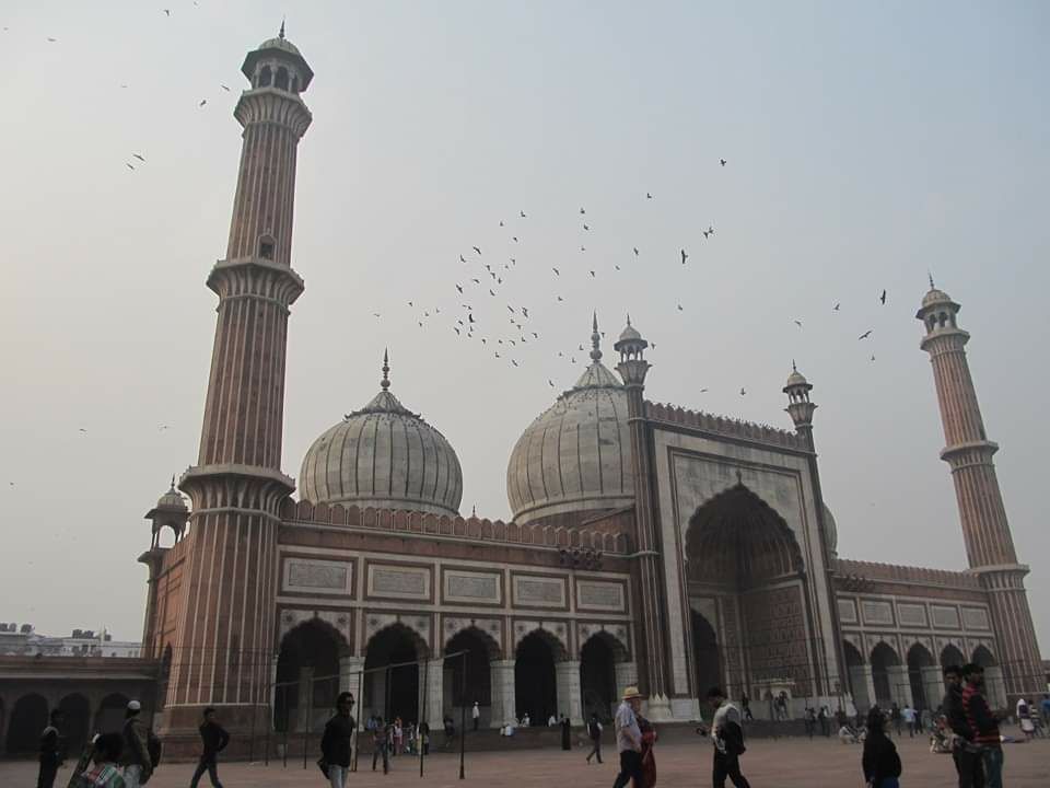 Photo of Delhi with my Daughter by rituparna saha