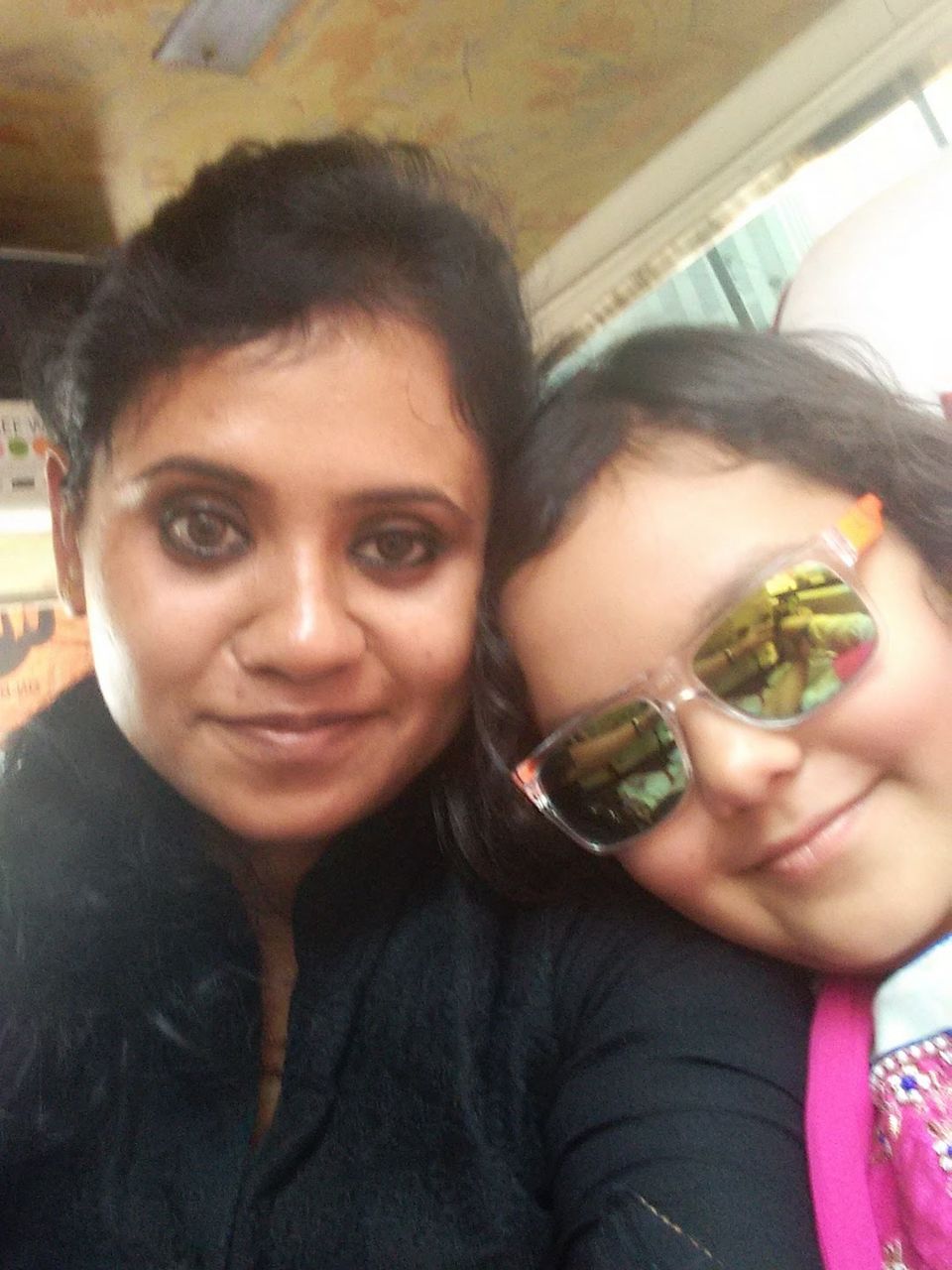 Photo of Delhi with my Daughter by rituparna saha