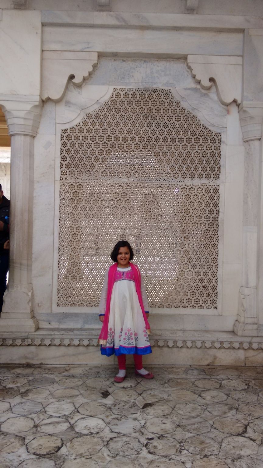 Photo of Delhi with my Daughter by rituparna saha
