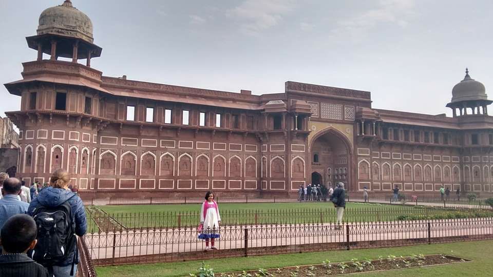 Photo of Delhi with my Daughter by rituparna saha