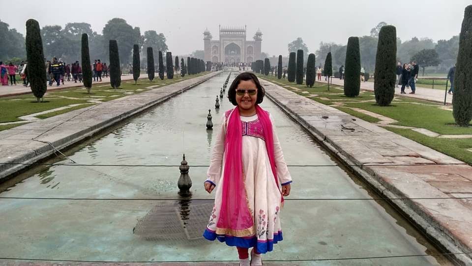 Photo of Delhi with my Daughter by rituparna saha