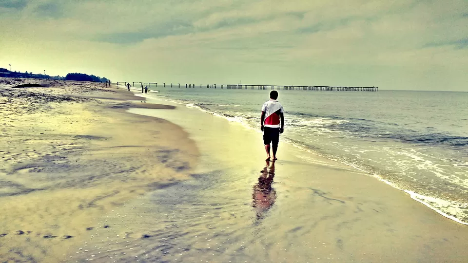 Photo of Alappuzha Beach, Kerala, India by Born.Nomadic