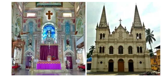 Photo of Santa Cruz Cathedral Basilica, Santa Cruz Road, Fort Nagar, Fort Kochi, Kochi, Kerala, India by Born.Nomadic