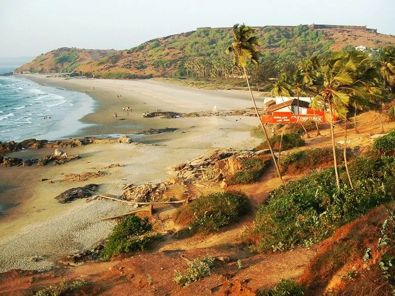 Photo of Vagator Beach, Bardez, Goa, India by Uditi 
