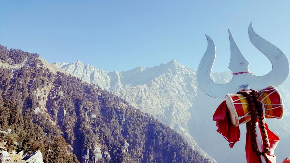 Photo of Triund Hill Trail from Bhagsunag Waterfall, Kangra, India by Sahil Manku