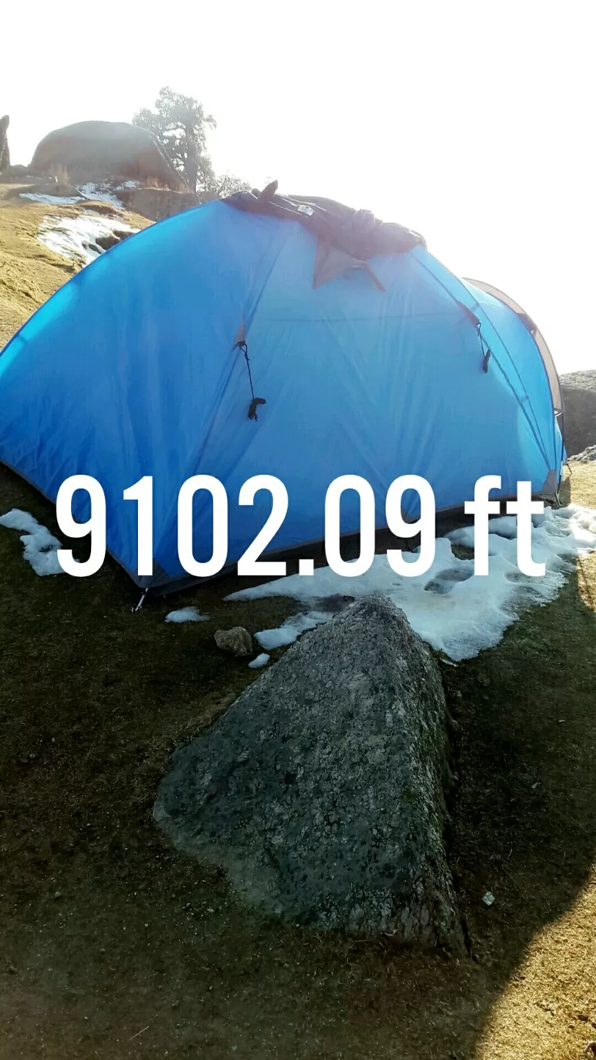 Photo of Triund Trek Trail, Trail to Triund Hill, Dharamshala, Himachal Pradesh, India by naren verma