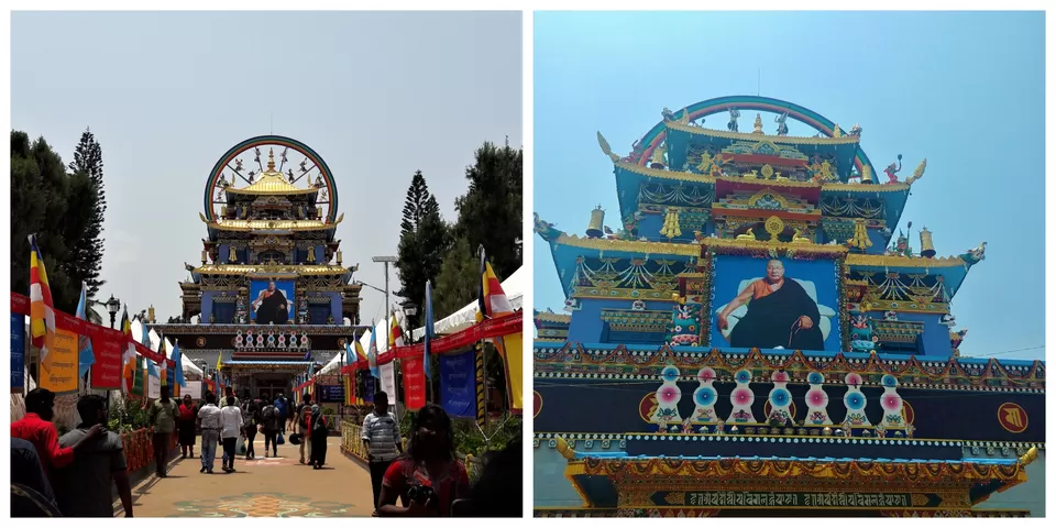 Photo of Namdroling Monastery, Tibetan Golden Temple, Mysore, Karnataka, India by Bhunesh Bhaskar