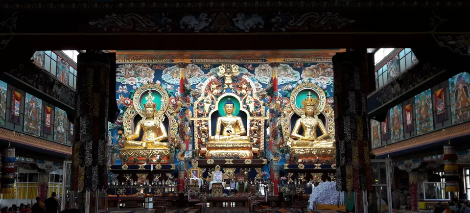 Photo of Namdroling Monastery, Tibetan Golden Temple, Mysore, Karnataka, India by Bhunesh Bhaskar