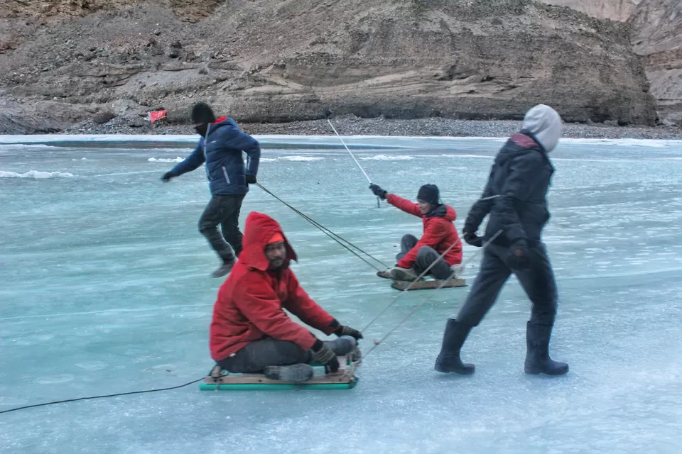 Photo of CHADAR - Where Frozen Magic Happens!! #BestOfTravel by Mayur Kanade