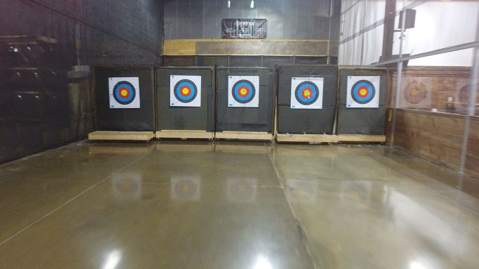 Photo of Let's Discover ON - Testing our aim at Stryke Target Range 3/7 by Let's Discover ON .