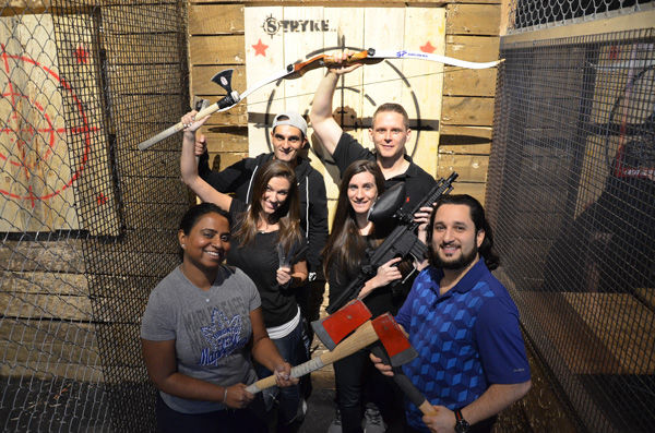 Photo of Let's Discover ON - Testing our aim at Stryke Target Range 7/7 by Let's Discover ON .