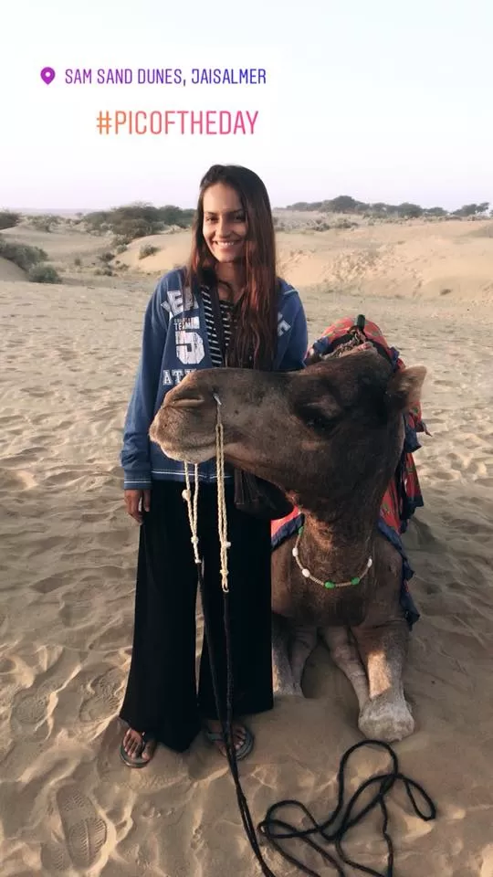 Photo of Sam Sand Dunes, Jaisalmer, Rajasthan, India by Aishwarya Shetty