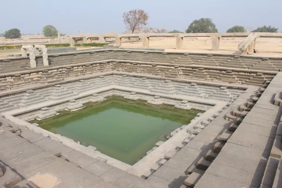 Photo of Pushkarani, Hampi, Karnataka, India by Nitish Paul
