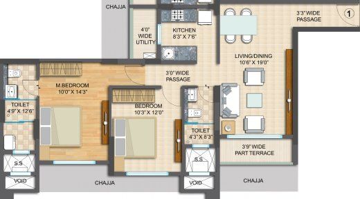 Photo of New Residentail Apartment in Andheri, Mumbai 7/8 by kirti arya