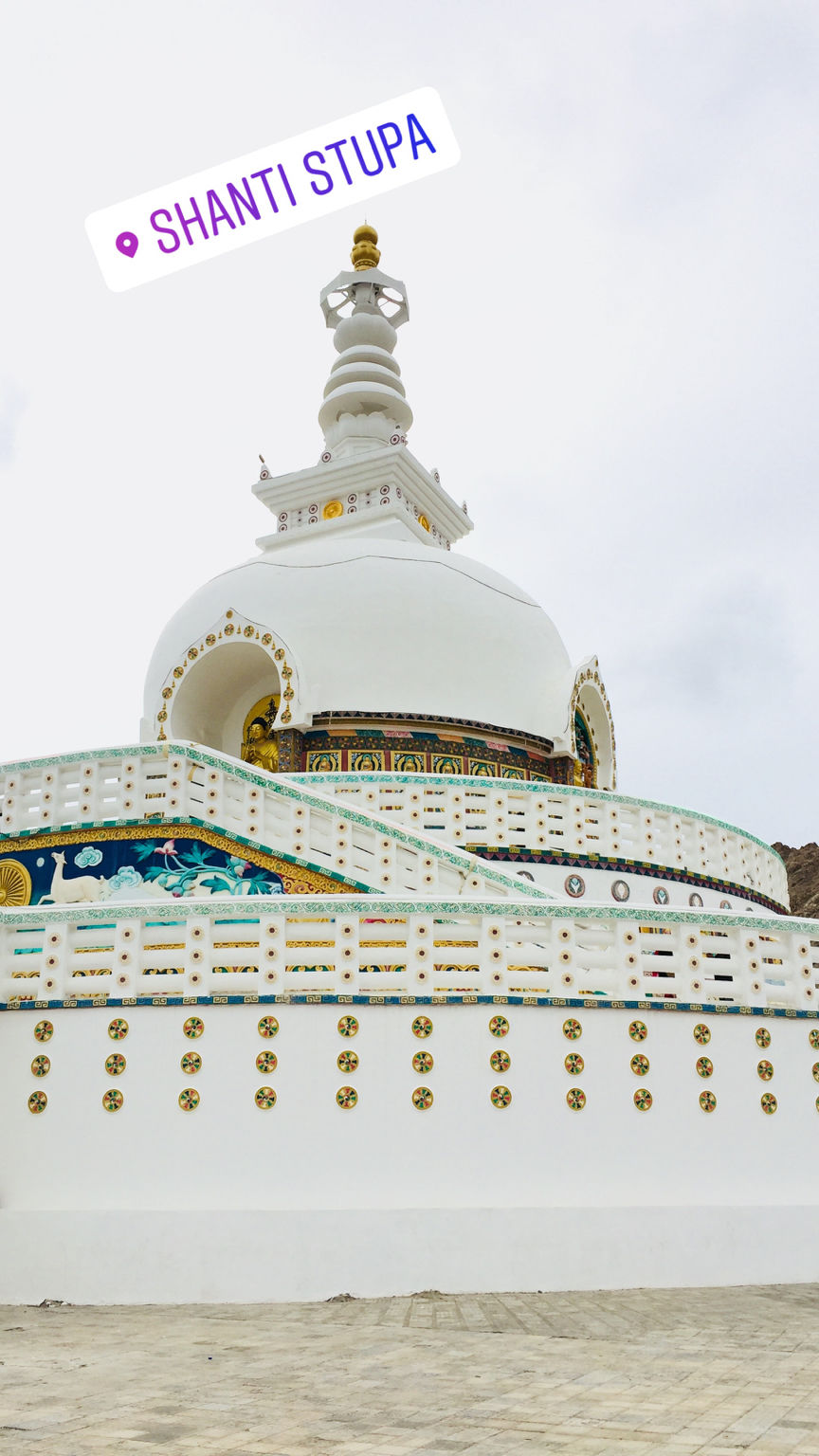 Photo of Shanti Stupa, Shanti Stupa Road, Leh by Vidya Sundaram