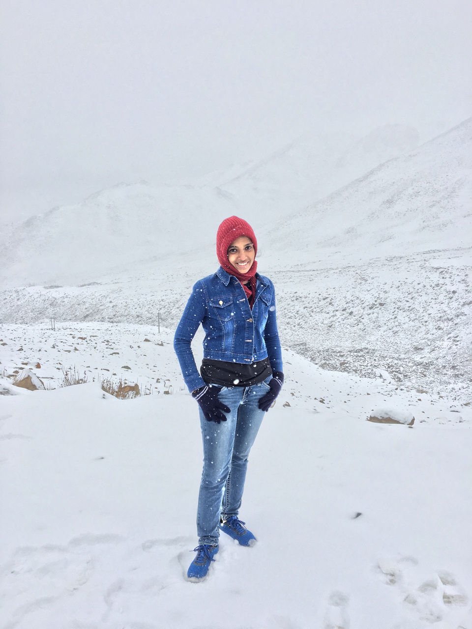Photo of Khardung La Road by Vidya Sundaram