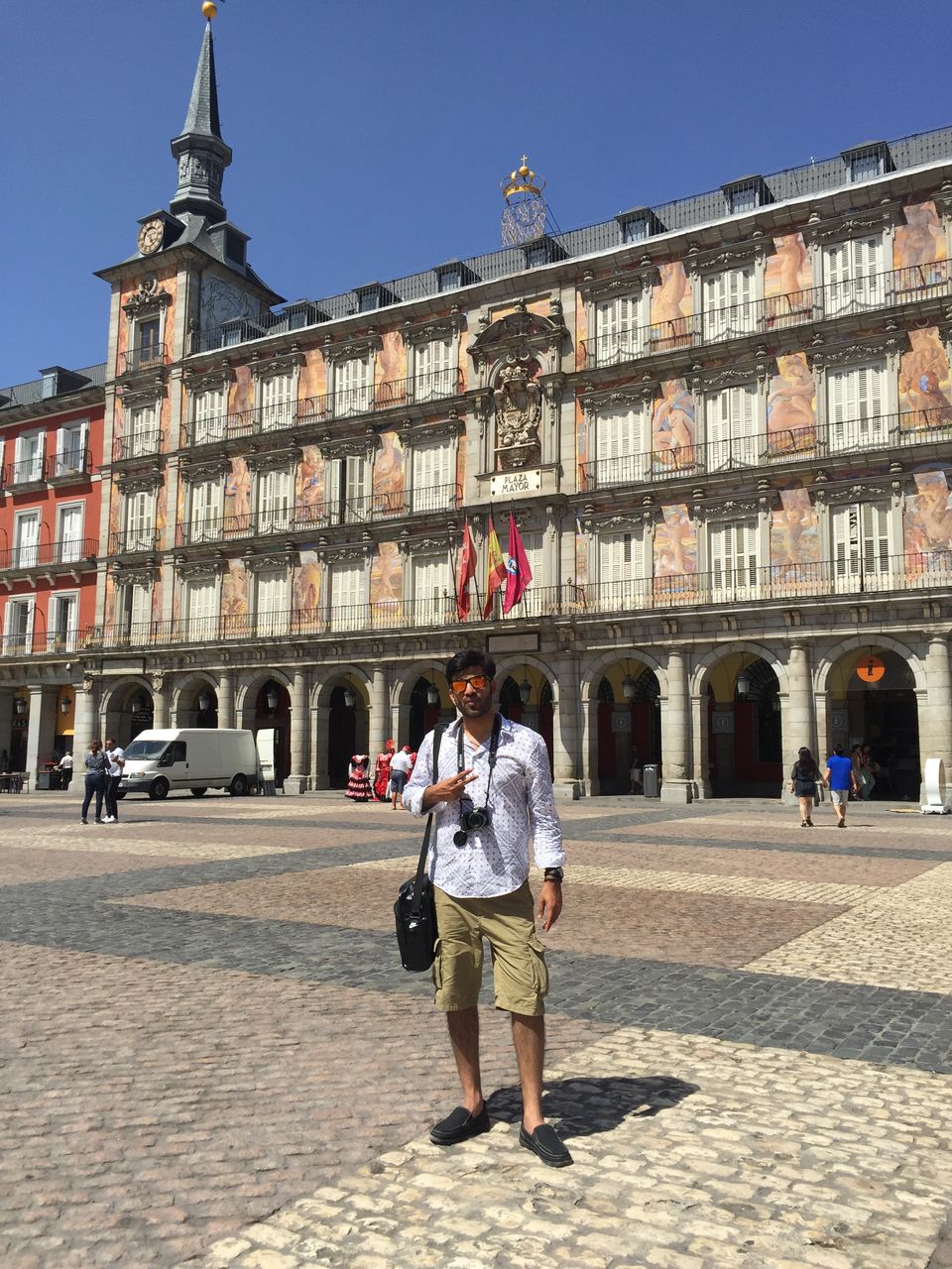 Photo of Plaza Mayor, Madrid, Spain by Hitesh Sharma