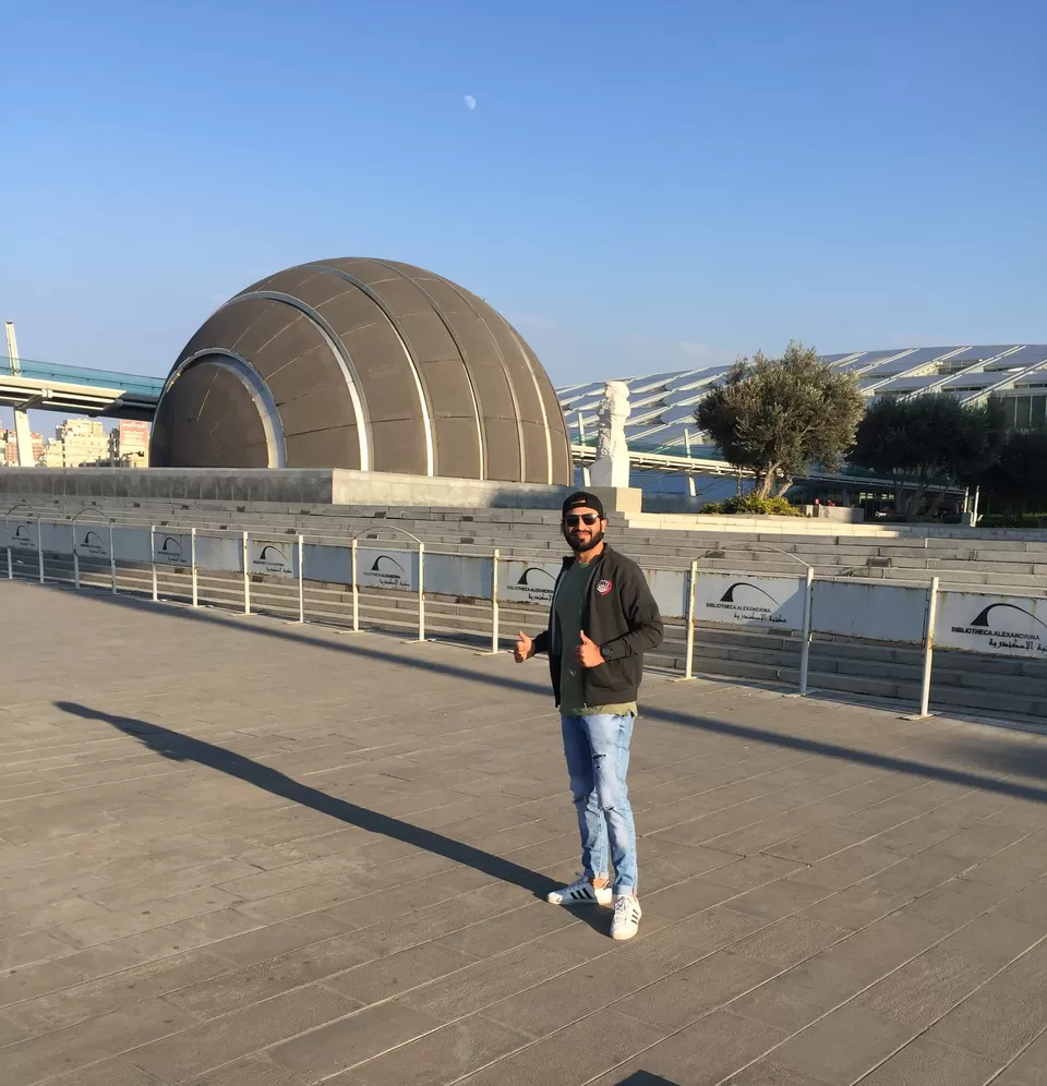Photo of Bibliotheca Alexandrina, Al Azaritah WA Ash Shatebi, Qesm Bab Sharqi, Egypt by Hitesh Sharma