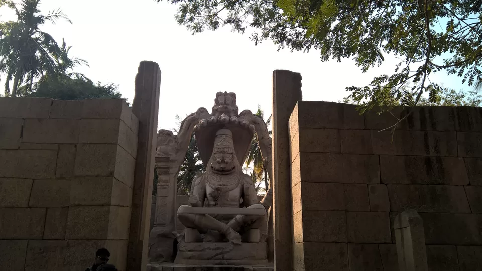 Photo of Ugra Narasimha Temple, Hampi, Karnataka, India by oldskool_indian
