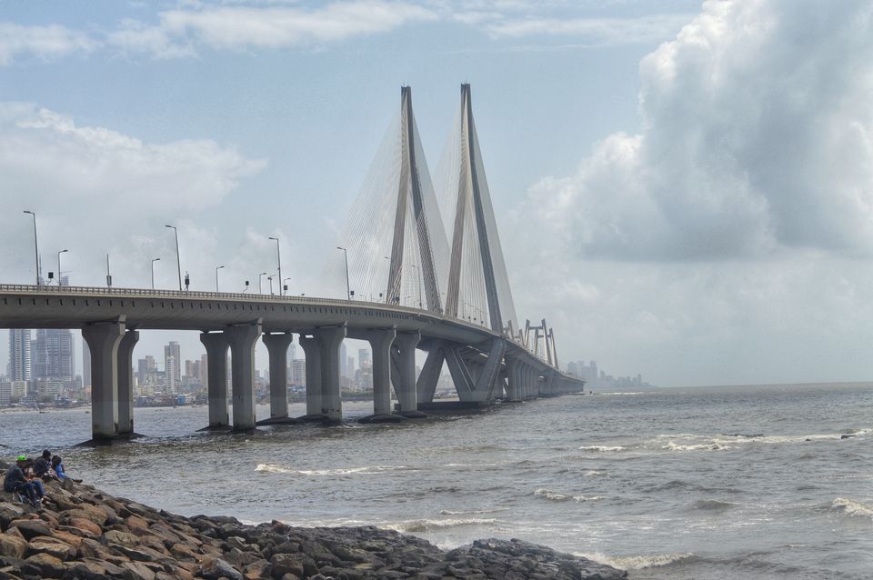 Photo of Bandra Worli Sea Link, Mumbai, Maharashtra, India by oldskool_indian