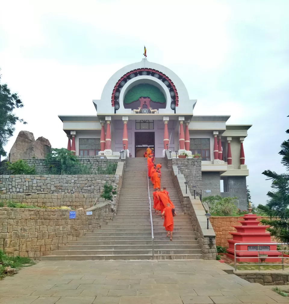 Photo of Ananda Bhudha Vihar, Hyderabad; Serene hilltop location within the city by Akshay Subash