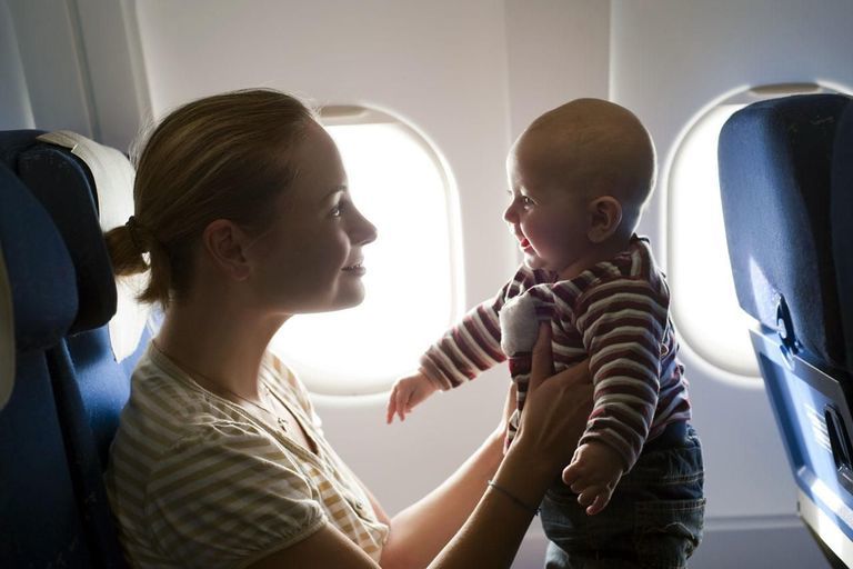Photo of Airplane Travel with Baby 1/1 by Becky Manning