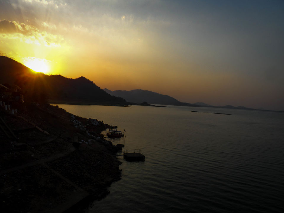 Photo of Massanjore: Beautiful road and a broken Omni car by Sourav Halder