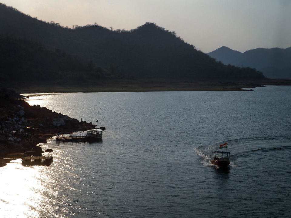 Photo of Massanjore: Beautiful road and a broken Omni car by Sourav Halder
