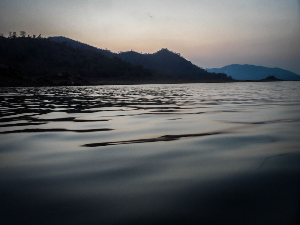 Photo of Massanjore: Beautiful road and a broken Omni car by Sourav Halder