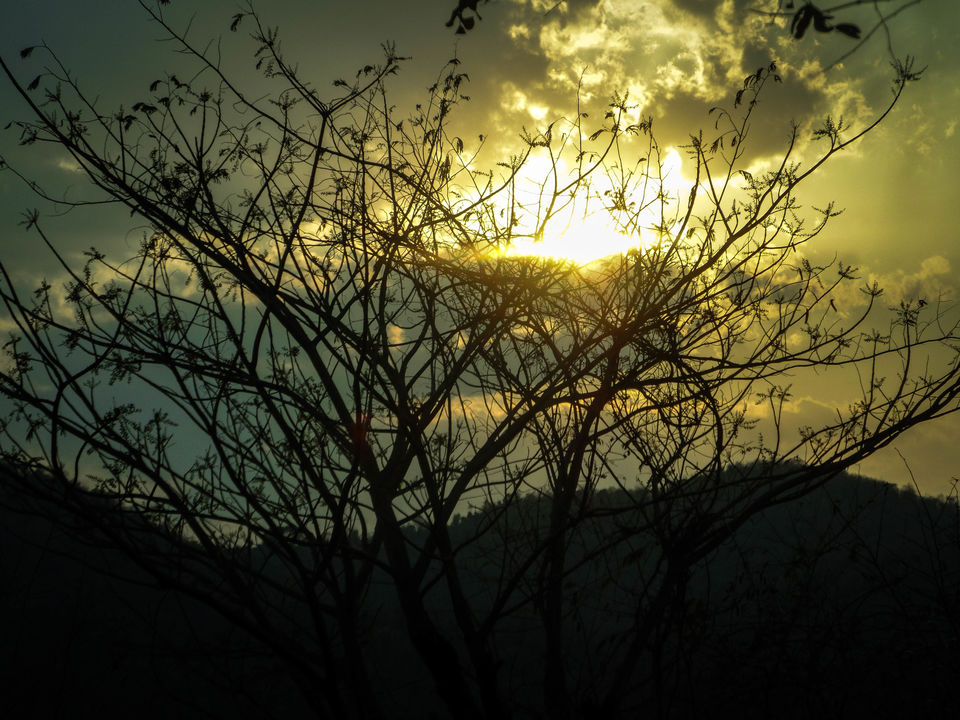 Photo of Massanjore: Beautiful road and a broken Omni car by Sourav Halder